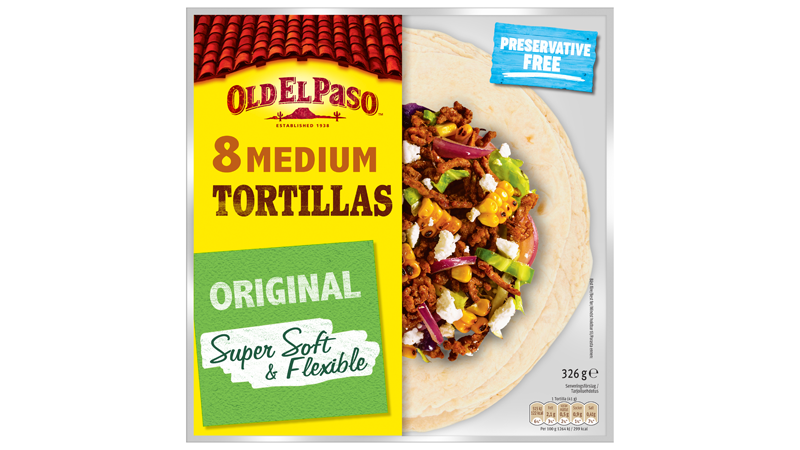 Medium Tortillas Super Soft original