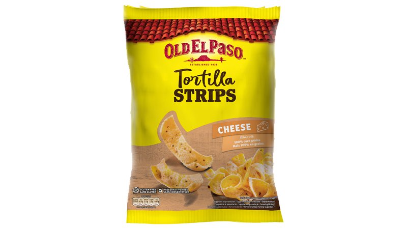 Crunchy Tortilla Strips Cheese