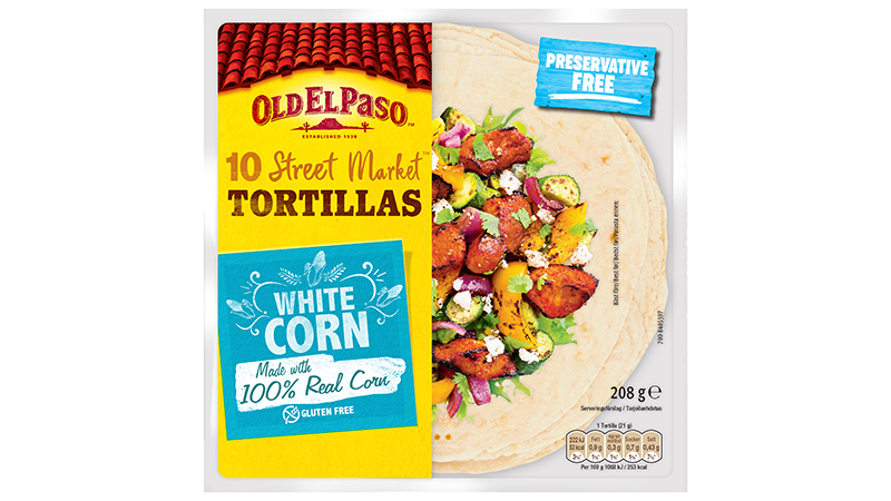 White Corn Glutenfri Tortilla